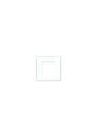 Terre 1 Gang Glass White Color