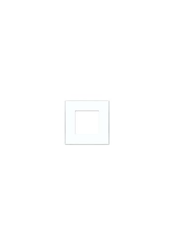 Terre 1 Gang Glass White Color
