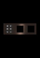 Click Push Button TIS-BUS Series 4 gang in Double Frame