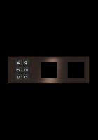 Click Push Button TIS-BUS Series 4 gang in Double Frame