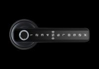 Smart Bluetooth Lever Lock, Work with bluetooth 