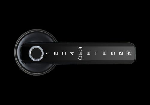 Smart Bluetooth Lever Lock, Work with bluetooth 