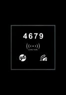 Mercury Hotel Door Bell with Services and RF Reader